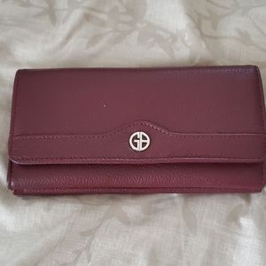 Wallet - Genuine Leather (burgundy)